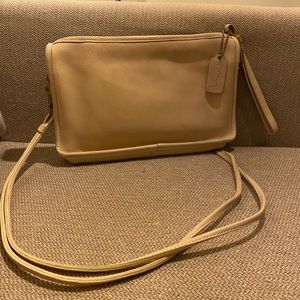 Vintage Coach Cream Purse